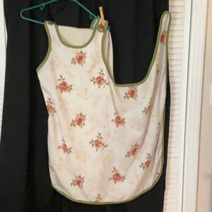 Wrap around top with pants to match